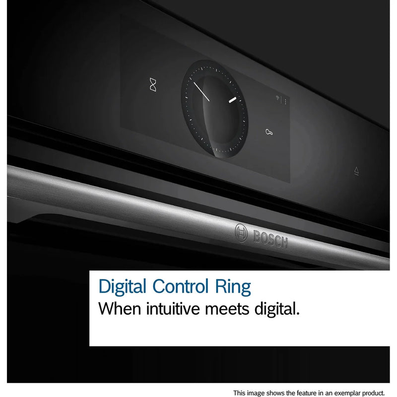 Bosch Series 8 Built-in oven 60 x 60 cm Black | HBG7741B1B Bosch Oven Lallys Electrical Ireland
