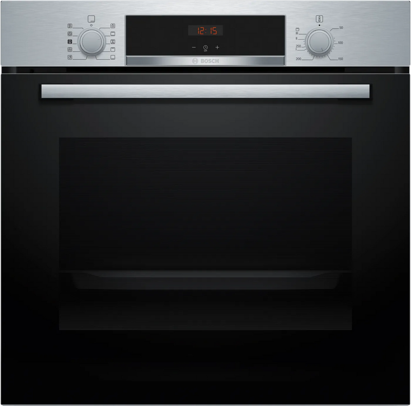 Bosch HQA534BS3B Series 4 Built-in Electric Single Oven (71 L, Stainless Steel)