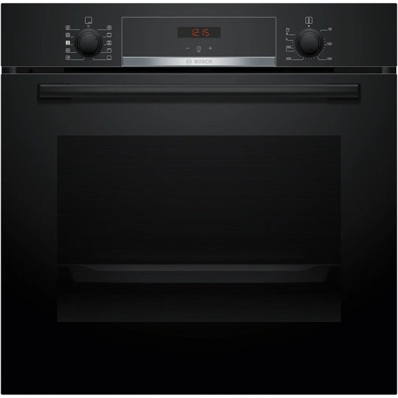 Bosch Series 4 Built-in oven with added steam function 60 x 60 cm Black | HQA534BB3B Bosch Oven Lallys Electrical Ireland