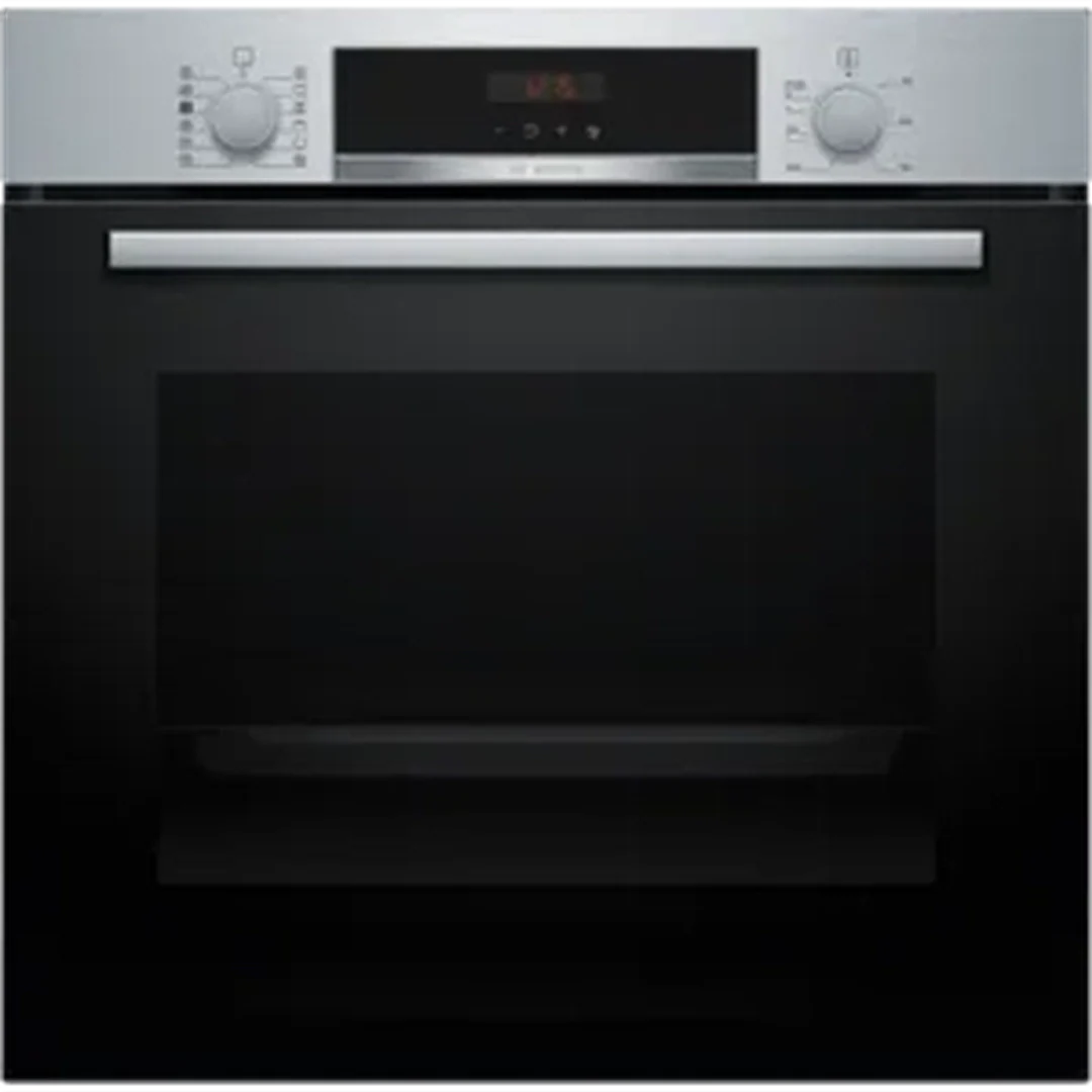 Series 4 Built-in oven with added steam function 60 x 60 cm Stainless steel | HQA574BS3B Bosch Oven Lallys Electrical Ireland