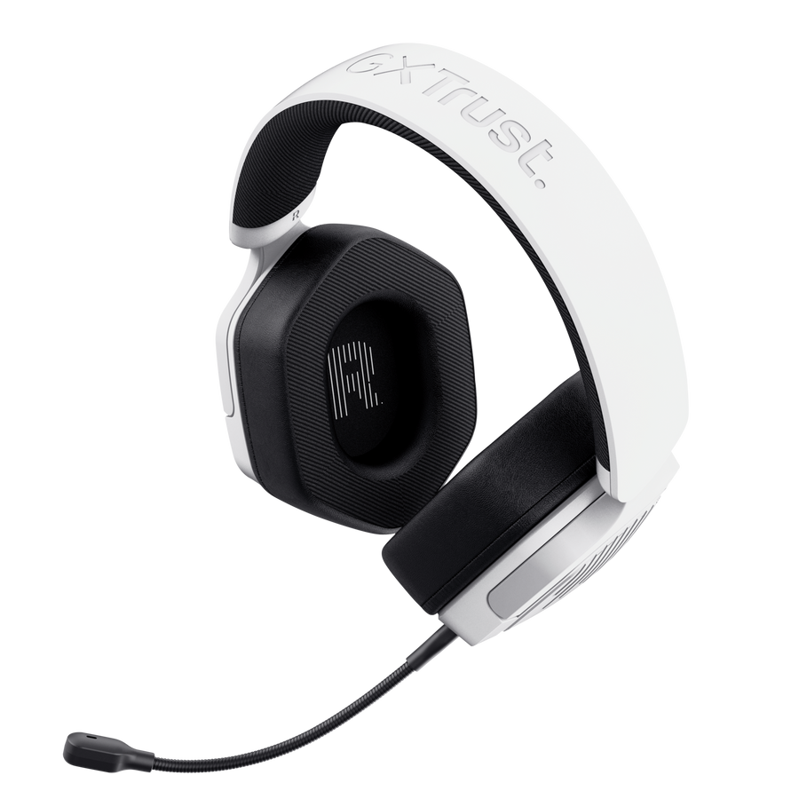 Trust GXT 492W Carus Wired Gaming Headset White | 25448 view 2