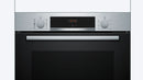 Bosch HQA534BS3B Series 4 Built-in Electric Single Oven (71 L, Stainless Steel)