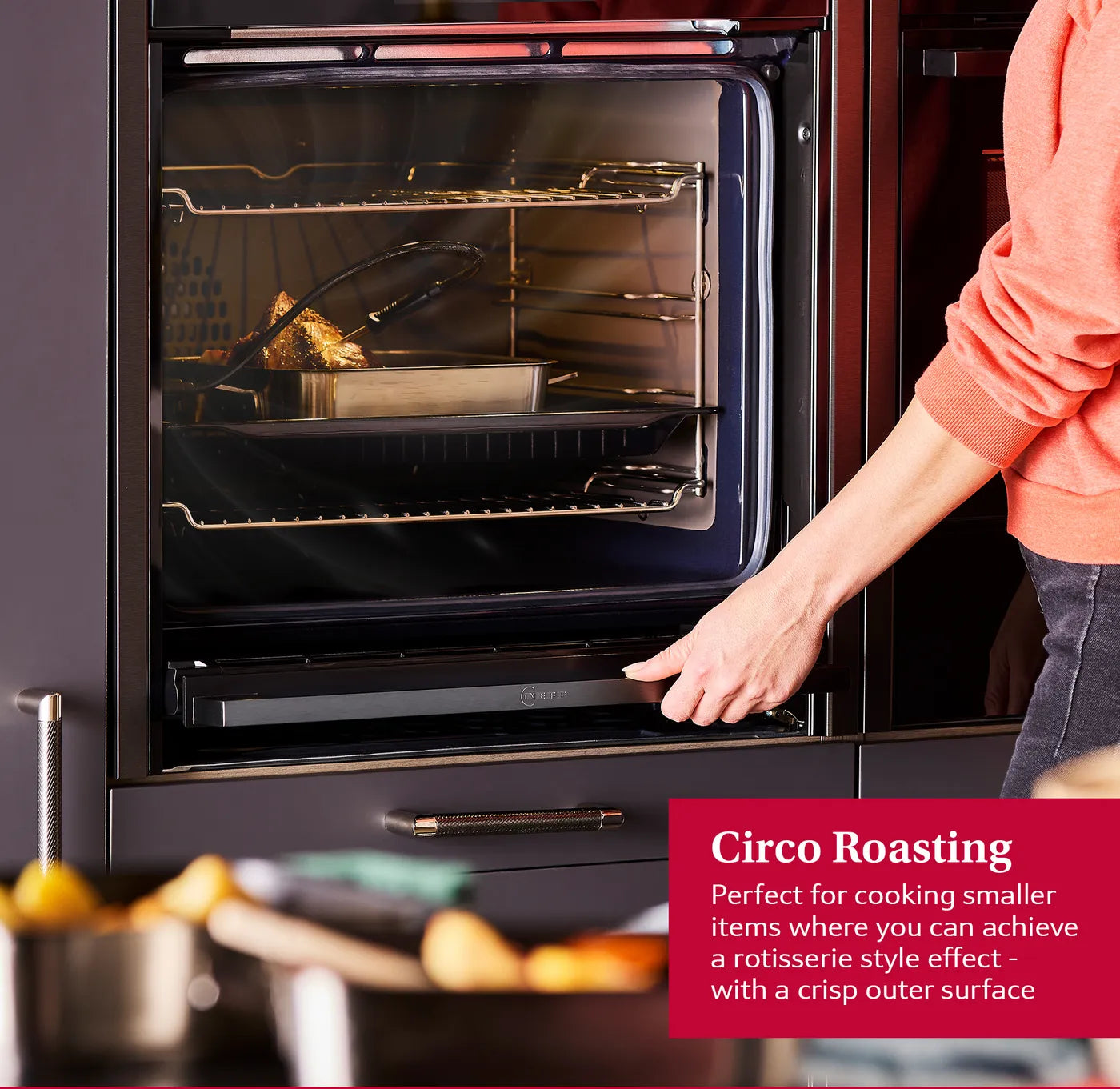 NEFF B54CR71G0B Built-in Single Oven 71 L (Graphite Grey)