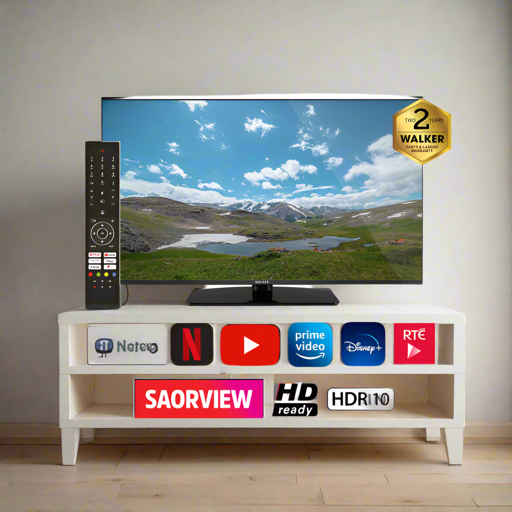 Walker 24 Inch Smart HD LED TV | WPS24241BK