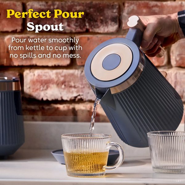 Russell Hobbs Bronte Kettle 1.7 Litre - Soft Navy - 26752 | Lally's Electrical Dundalk - image 4