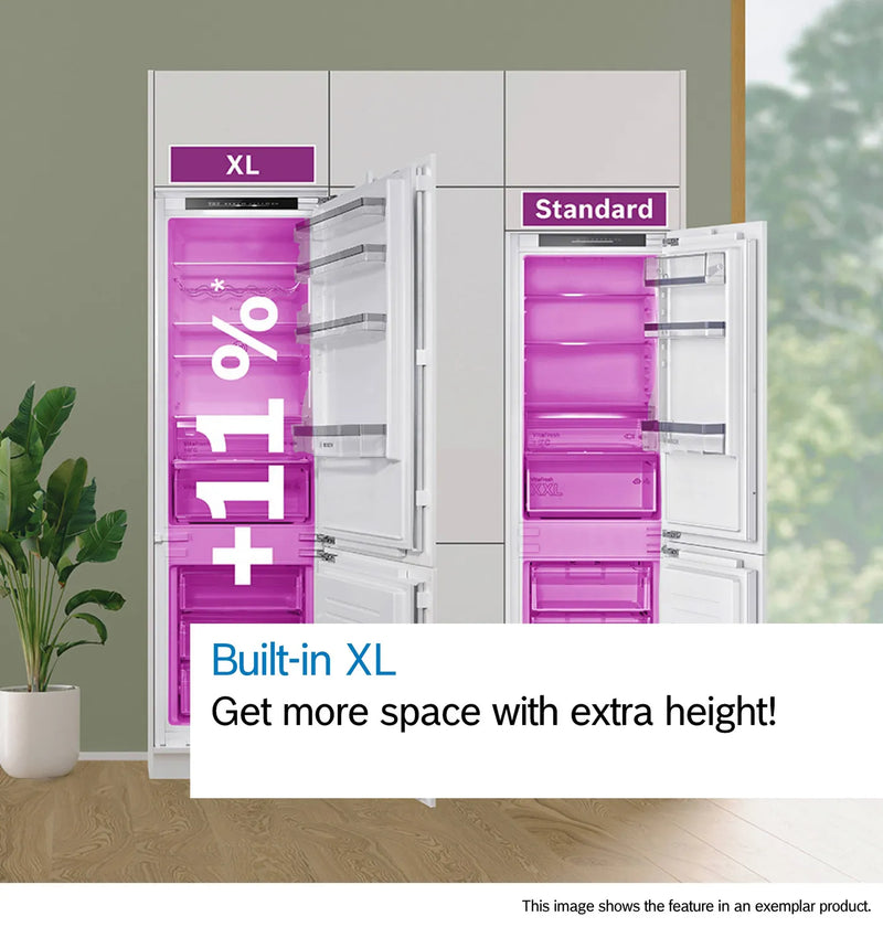 Bosch KIN96NSE0 193.5 cm Built-in Fridge-Freezer (215 L/75 L, No Frost)