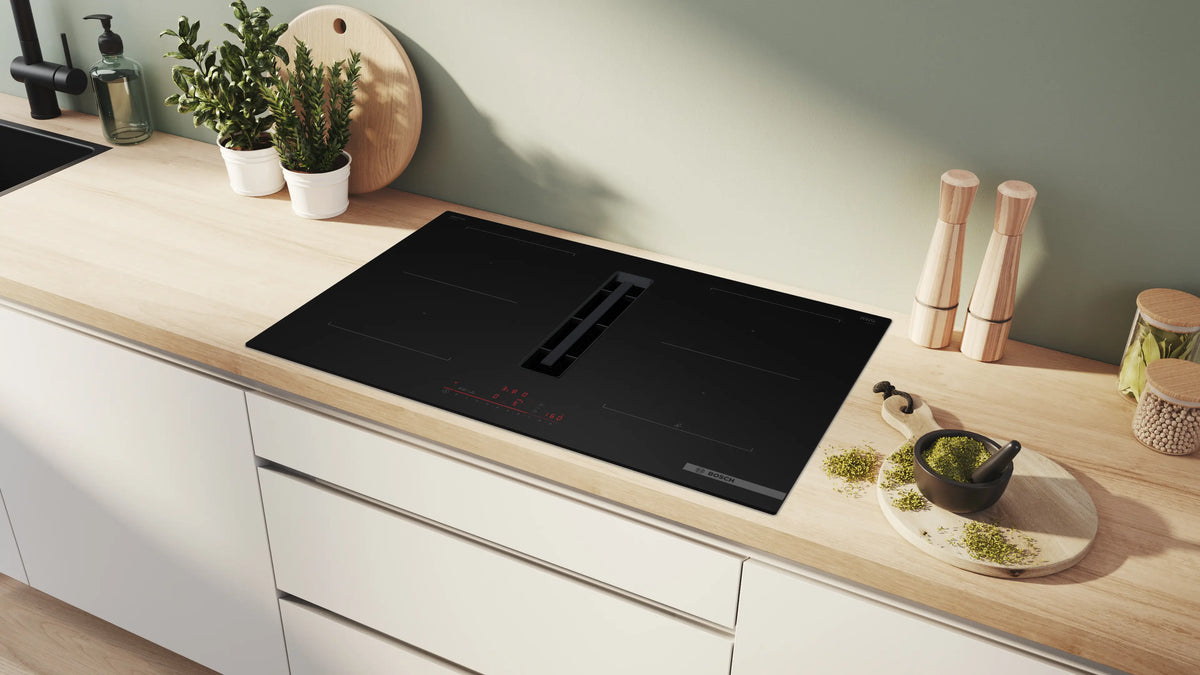 Bosch Series 6 80cm Vented Induction Hob - Matt Black - PVQ81AH26E | Lally's Electrical Dundalk - image 3