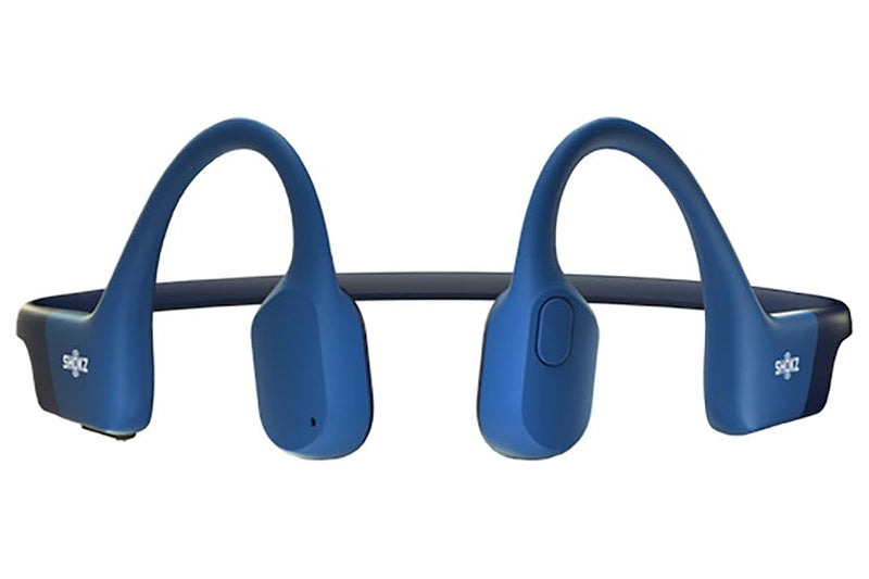 Shokz OpenRun 38-S805-ST-BL Open-Ear Bone Conduction Headphones (Blue)