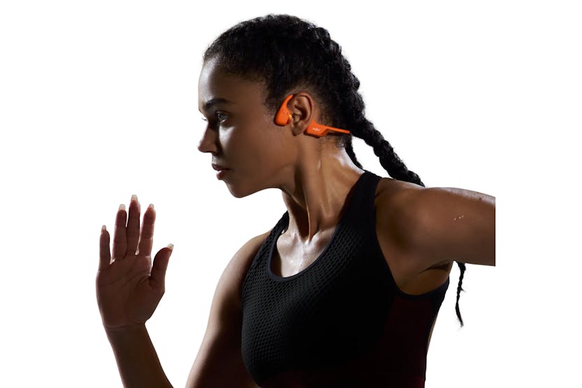 Shokz OpenRun Pro 2 Wireless Open-Ear Headphones (Orange – 38-S820-ST-OR)
