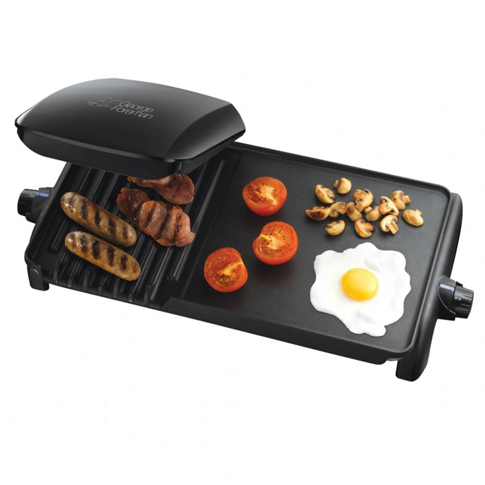 George Foreman 10 Portion Grill & Griddle 1800W - Black - 23450 | Lally's Electrical Dundalk - image 3
