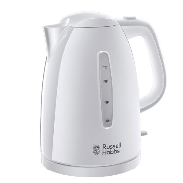 Russell Hobbs Textures 1.7L Kettle - White - 21270 | Lally's Electrical Dundalk