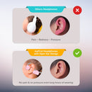 myFirst Headphones BC Wireless Lite - Bone Conduction, 85dB Safe, IP68 Waterproof - Pink | 256-FH8504SA-PK01