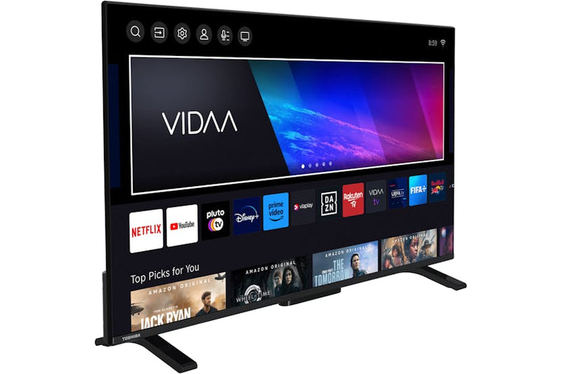 Toshiba 55QV2363DB 55″ UHD HDR Smart TV – VIDAA U6