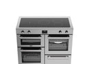 Belling Cookcentre 110 Ei 110 cm Electric Induction Range Cooker (Black)