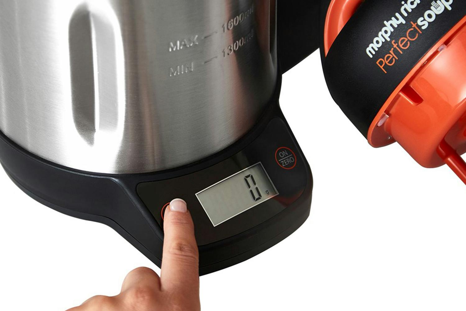 Morphy Richards Perfect Soup Maker with Scales — Model 501025 (Stainless Steel)