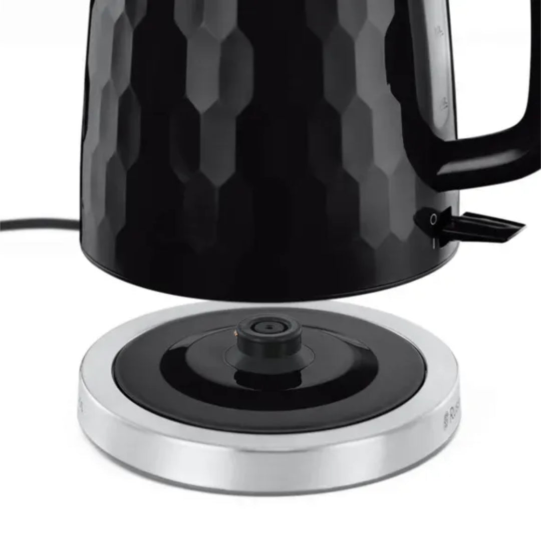 Russell Hobbs Honeycomb Kettle 1.7 Litre - Black - 26051 | Lally's Electrical Dundalk - image 3