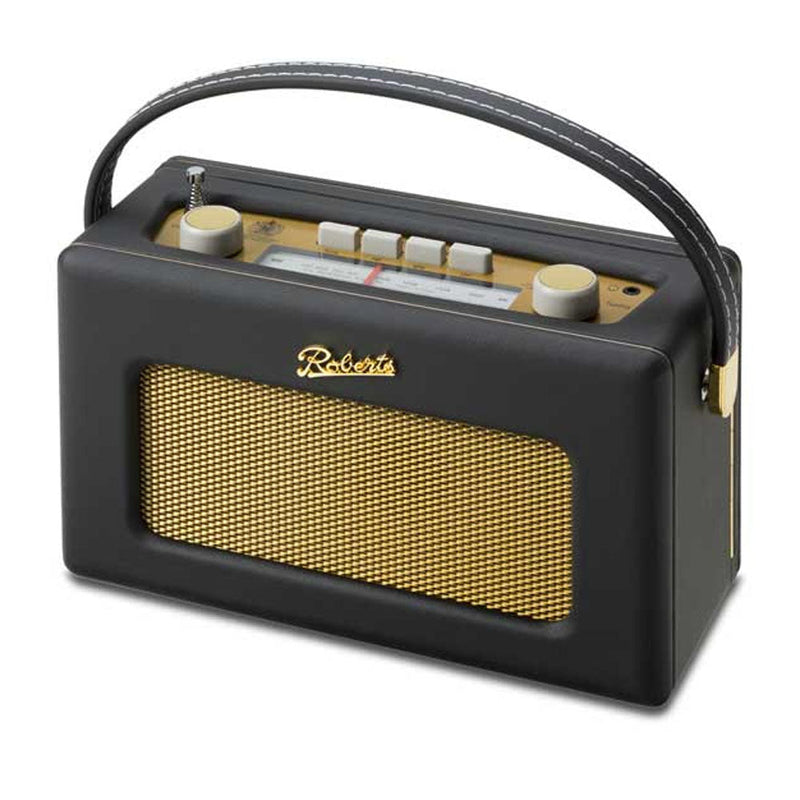 Roberts R260BK Revival Radio – AM/FM Portable (Black)