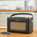 Roberts R260BK Revival Radio – AM/FM Portable (Black)
