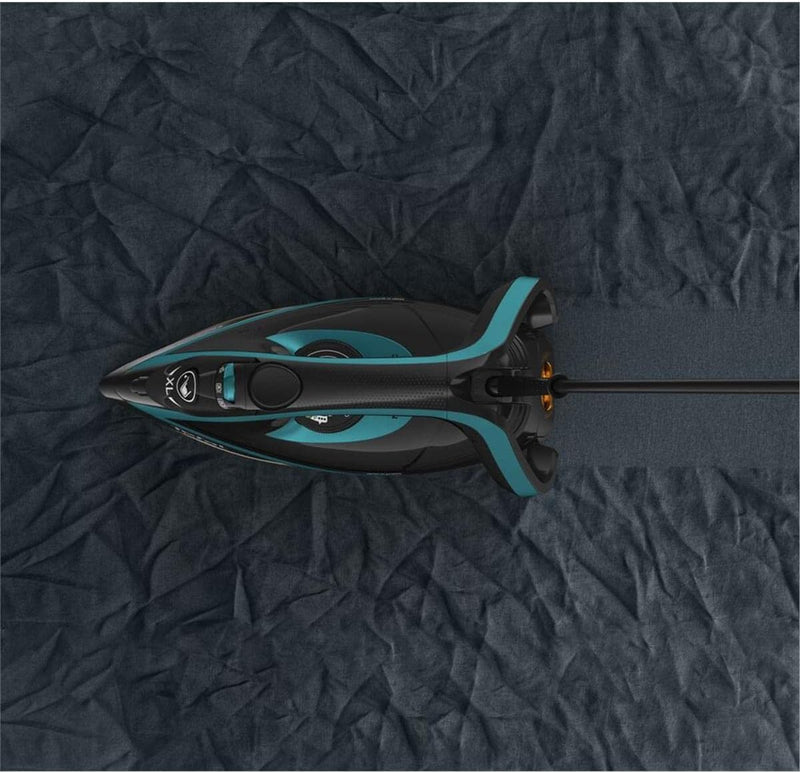 Tefal Puregliss FV8066 Steam Iron (Black/Blue)