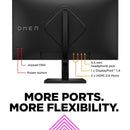 HP OMEN 27” FHD 165 Hz Gaming Monitor – 1 ms, FreeSync Premium (780F9AAABU)