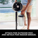 Shark FlexBreeze Pro Mist Cordless Indoor & Outdoor Fan with Outdoor Misting System | FA300UK