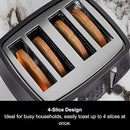 Morphy Richards 243020 Cassini 4 Slice Toaster (Moonless Night)
