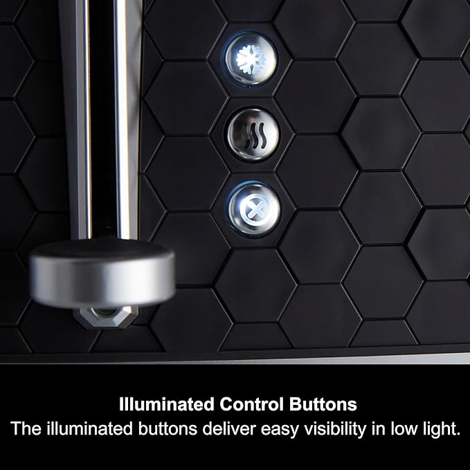 Morphy Richards 243020 Cassini 4 Slice Toaster (Moonless Night)