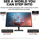 HP OMEN 27” FHD 165 Hz Gaming Monitor – 1 ms, FreeSync Premium (780F9AAABU)