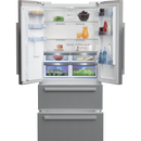 Beko Freestanding American Style Fridge Freezer with HarvestFresh™ Stainless Steel | GNE460520DVPX Beko American Fridge Freezer Lallys Electrical Ireland