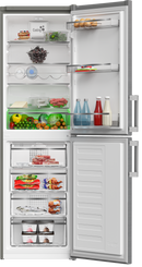 Blomberg Frost Free Combi Fridge Freezer with VitaminCare+ Stainless Steel| KGM4574VPS