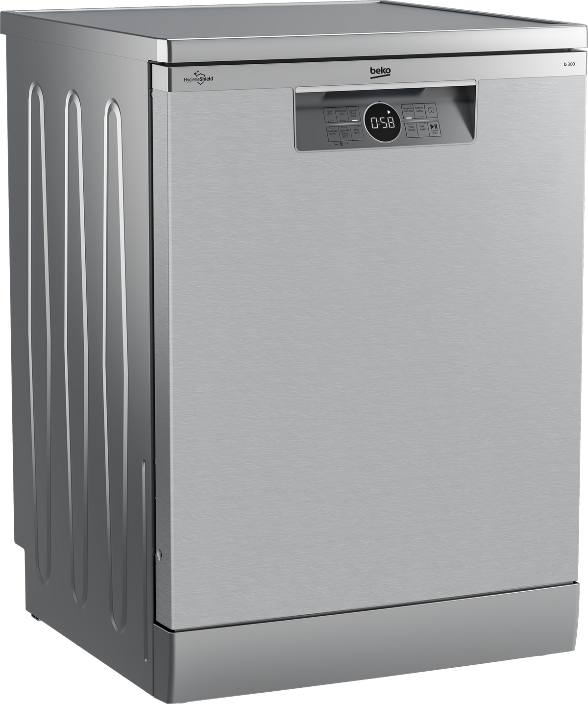 Beko 14 Place HygieneIntense Dishwasher - Silver - BDFN26431S | Lally's Electrical Dundalk
