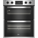 Beko 72cm Built-Under Double Fan Oven with Touch Controls | BBTF26300X Beko Oven Lallys Electrical Ireland