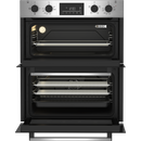 Beko 72cm Built-Under Double Fan Oven with Touch Controls | BBTF26300X Beko Oven Lallys Electrical Ireland
