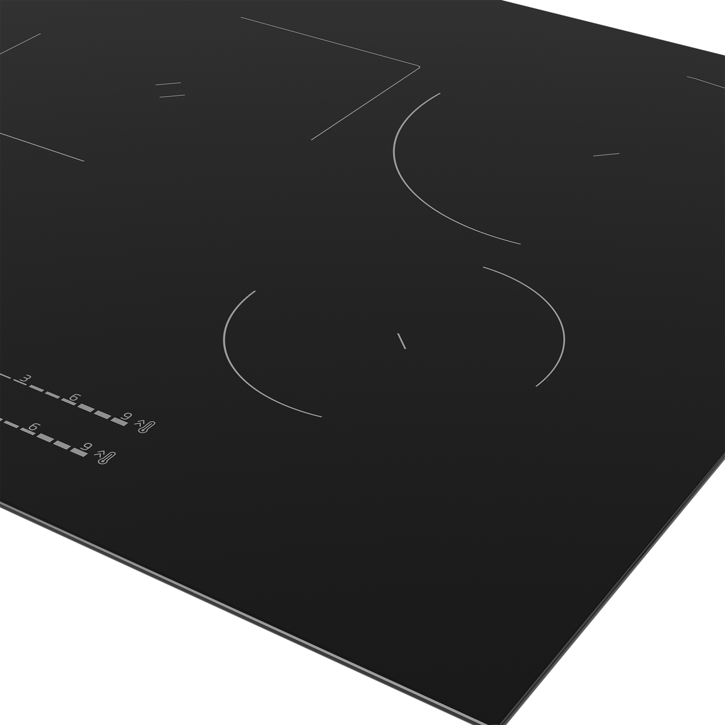 Blomberg 80cm 5 zones Cook Sensor Induction Hob Black | MIX55487N