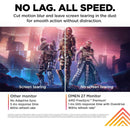 HP OMEN 27” FHD 165 Hz Gaming Monitor – 1 ms, FreeSync Premium (780F9AAABU)