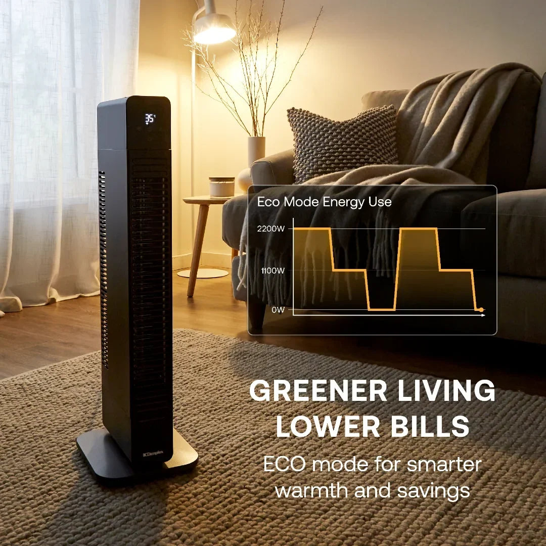 Dimplex ThermaFlex 2.2kW Smart Convector & Fan | DXDC22 view 2