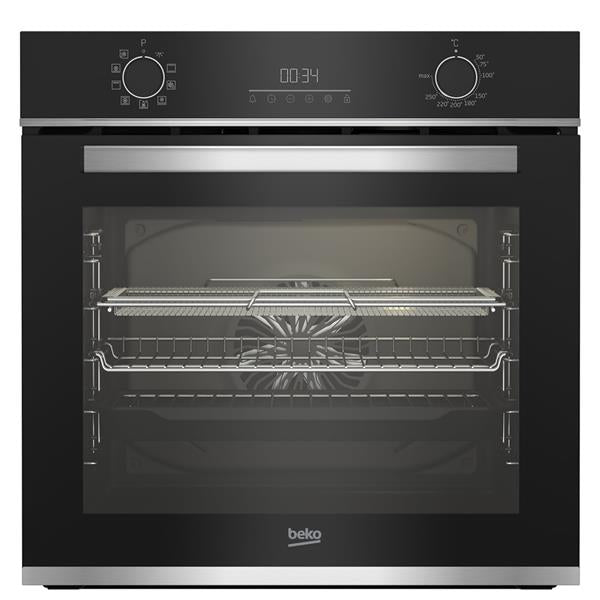 Beko AeroPerfect Multi-function Built In Single Oven - Stainless Steel - BBIMA13300XC | Lally's Electrical Dundalk