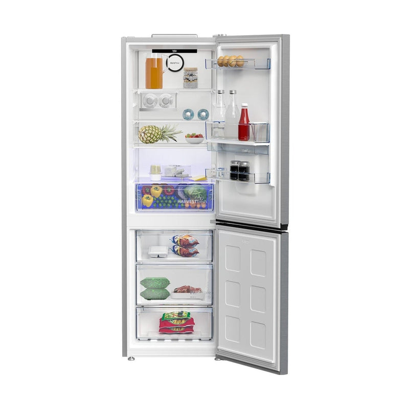 Beko HarvestFresh 60/40 Fridge Freezer - Stainless Steel | CNB3G4686DVPS Beko Fridge Freezer Lallys Electrical Ireland