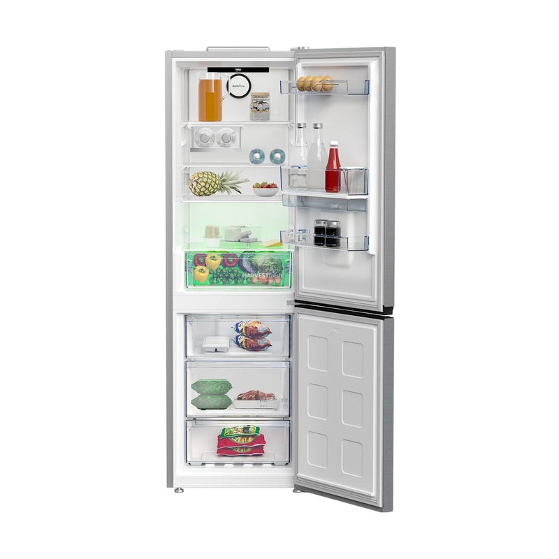 Beko HarvestFresh 60/40 Fridge Freezer - Stainless Steel | CNB3G4686DVPS Beko Fridge Freezer Lallys Electrical Ireland