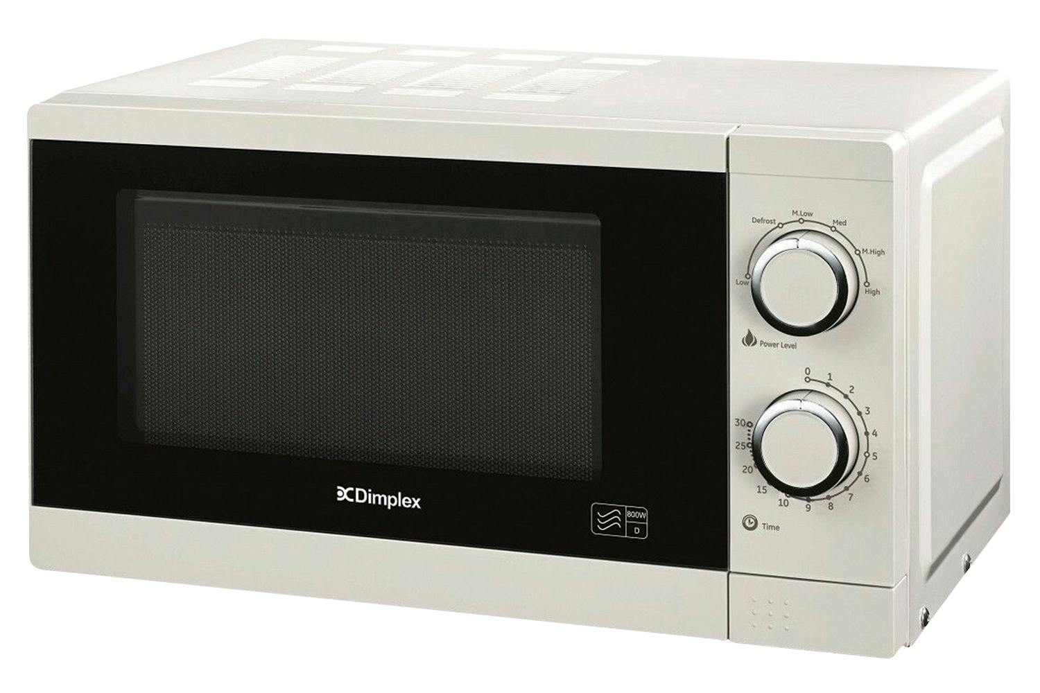 Dimplex 20 L 800 W Freestanding Microwave (White) — Model 980531