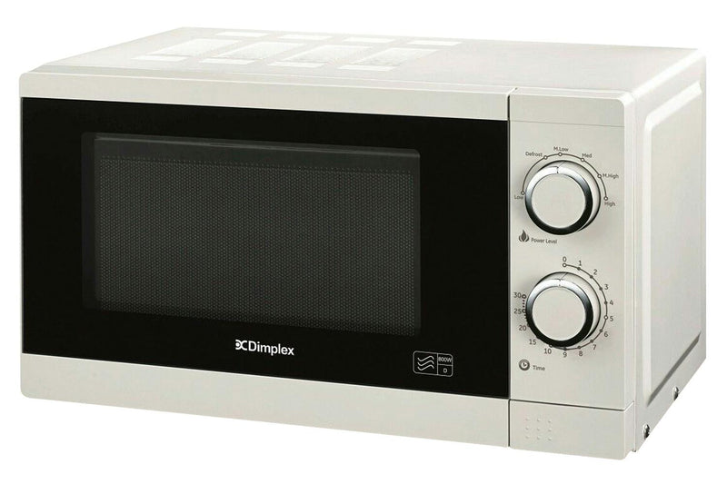 Dimplex 20 L 800 W Freestanding Microwave (White) — Model 980531