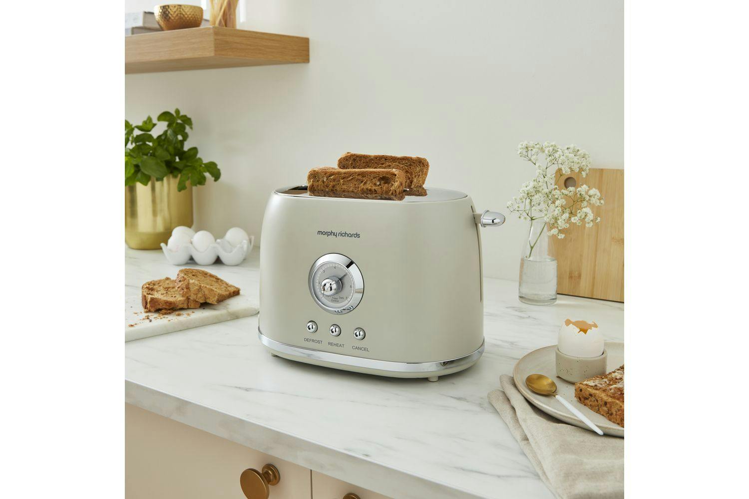 Morphy Richards 980600 2-Slice Boutique Toaster (Porcini)