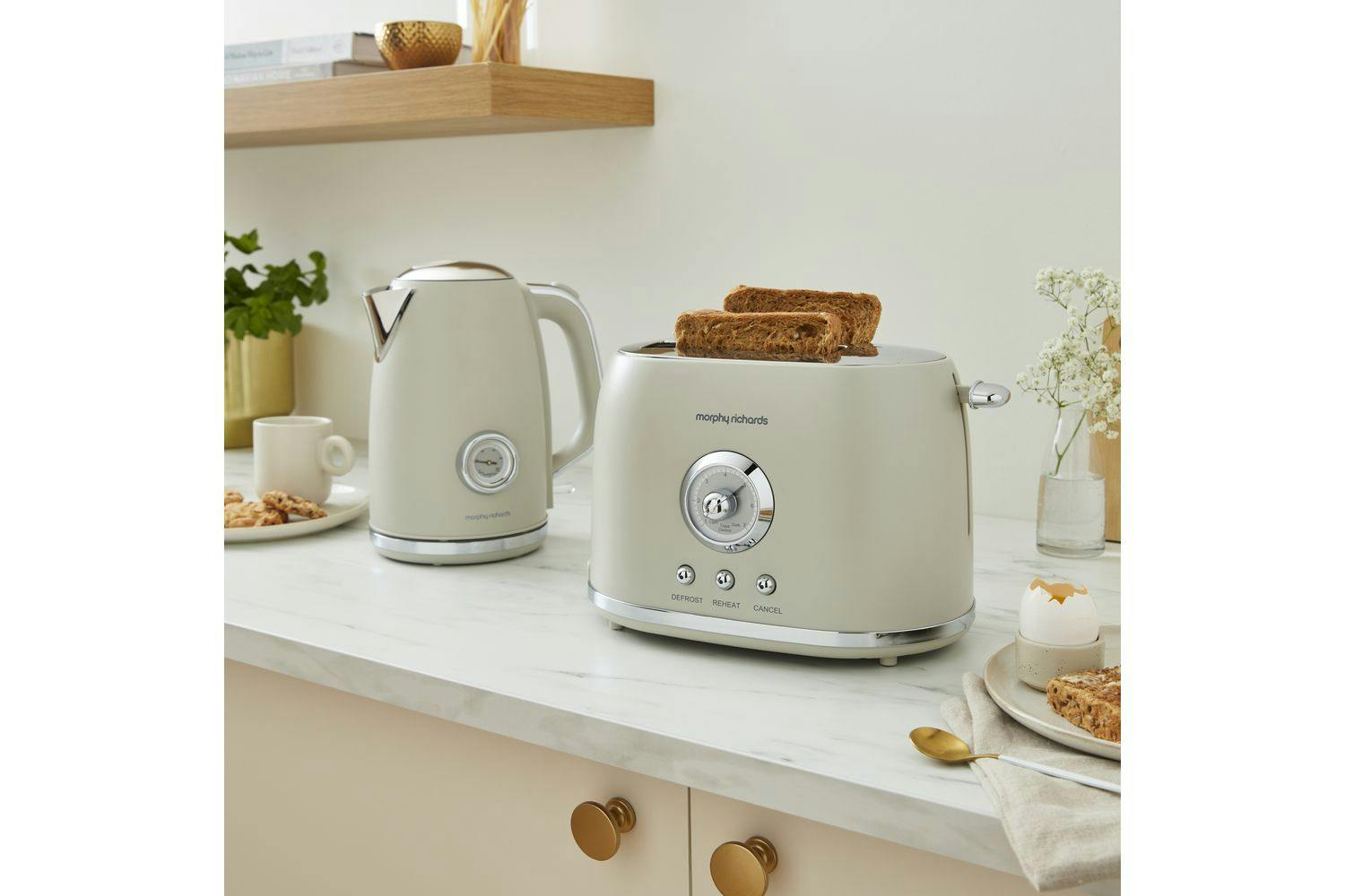 Morphy Richards 980600 2-Slice Boutique Toaster (Porcini)