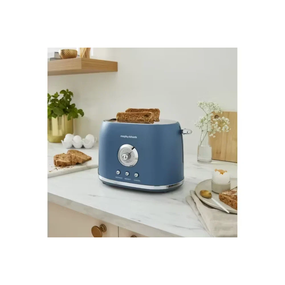 Morphy Richards Boutique 2 Slice Toaster - Thunder Blue - 980602 | Lally's Electrical Dundalk - image 2