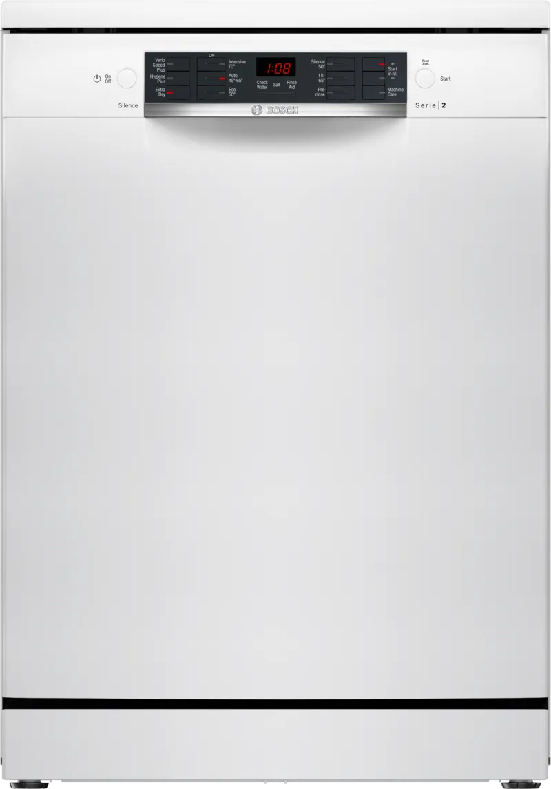 Bosch Series 2 Freestanding 60cm in White | SMS26AW08G