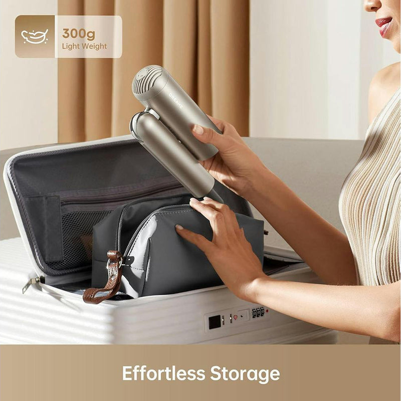 Dreame Pocket High-Speed Hair Dryer | Gold - AHD51-GOLD Lallys Electrical Euronics Dundalk