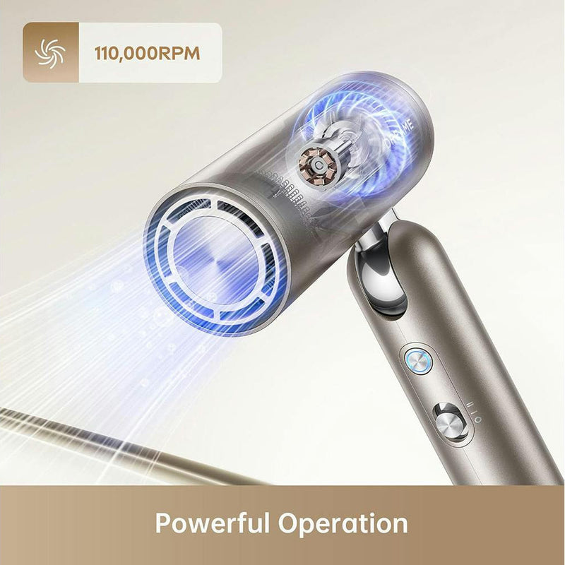 Dreame Pocket High-Speed Hair Dryer | Gold - AHD51-GOLD Lallys Electrical Euronics Dundalk