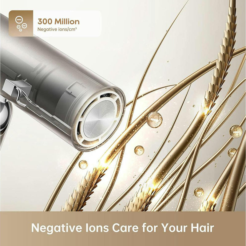 Dreame Pocket High-Speed Hair Dryer | Gold - AHD51-GOLD Lallys Electrical Euronics Dundalk