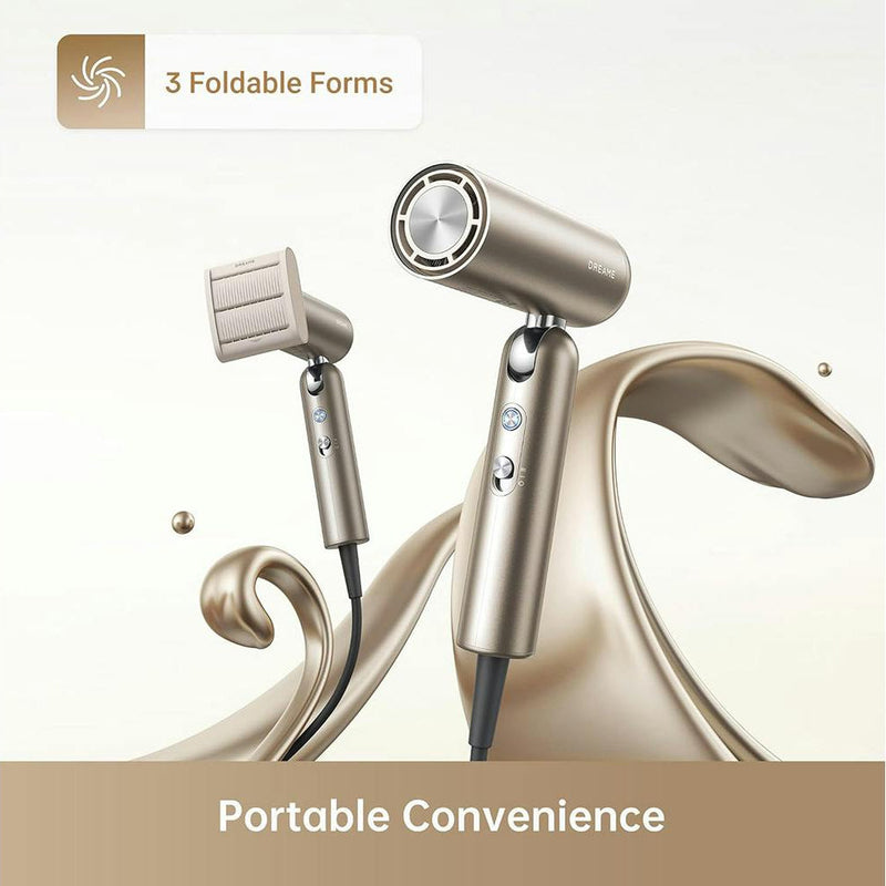 Dreame Pocket High-Speed Hair Dryer | Gold - AHD51-GOLD Lallys Electrical Euronics Dundalk