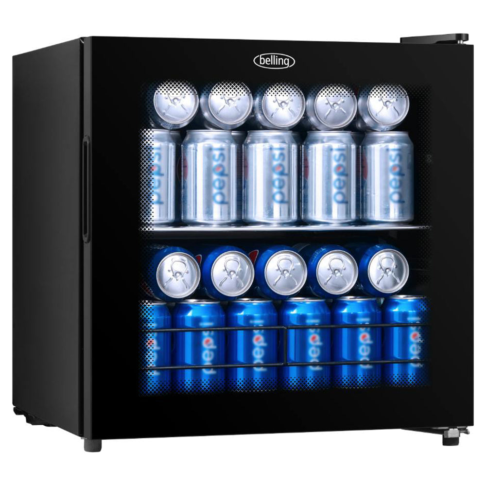 Belling 44L Freestanding Tabletop Drinks Cooler Fridge - Black - BDC44BK | Lally's Electrical Dundalk - image 3